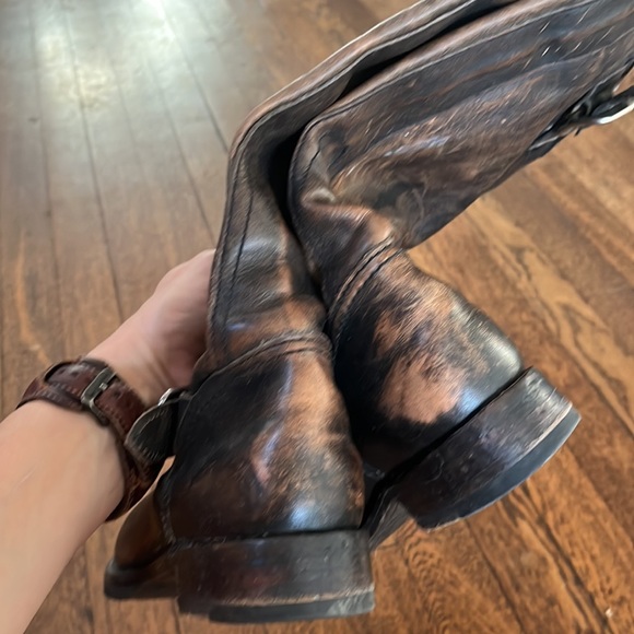 Distressed Frye - Veronica - boots. Just a little too small for me! - Picture 2 of 6
